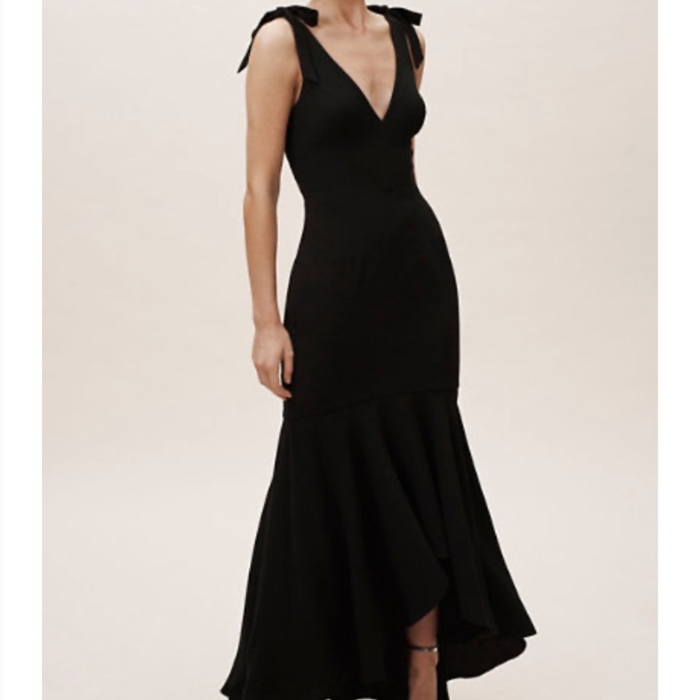 Black Dress the Population Gown